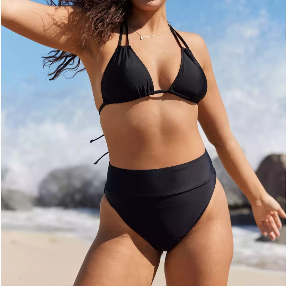 Aerie High Waisted Cheeky Bikini Bottom